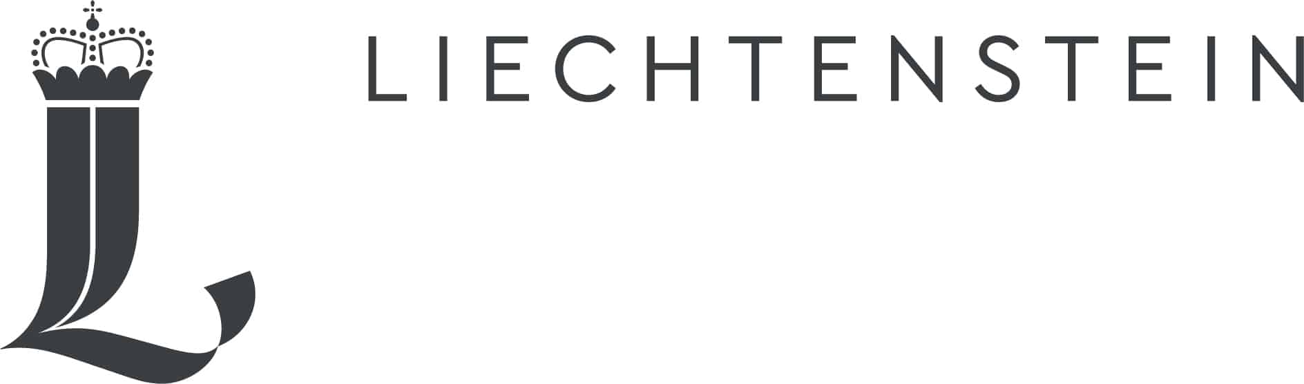 Liechtenstein Logo anthrazit